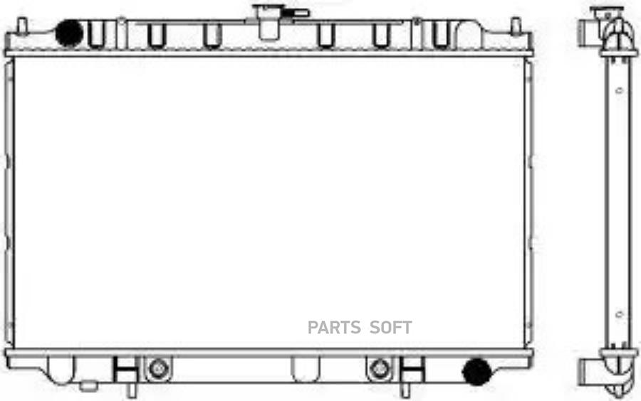 

Радиатор nissan maxima qx 2.0/3.0 94-01, 33411001
