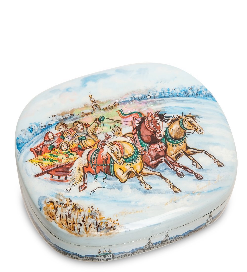 

Шкатулка Народные гуляния (ручная работа), Разноцветный, AT2144425