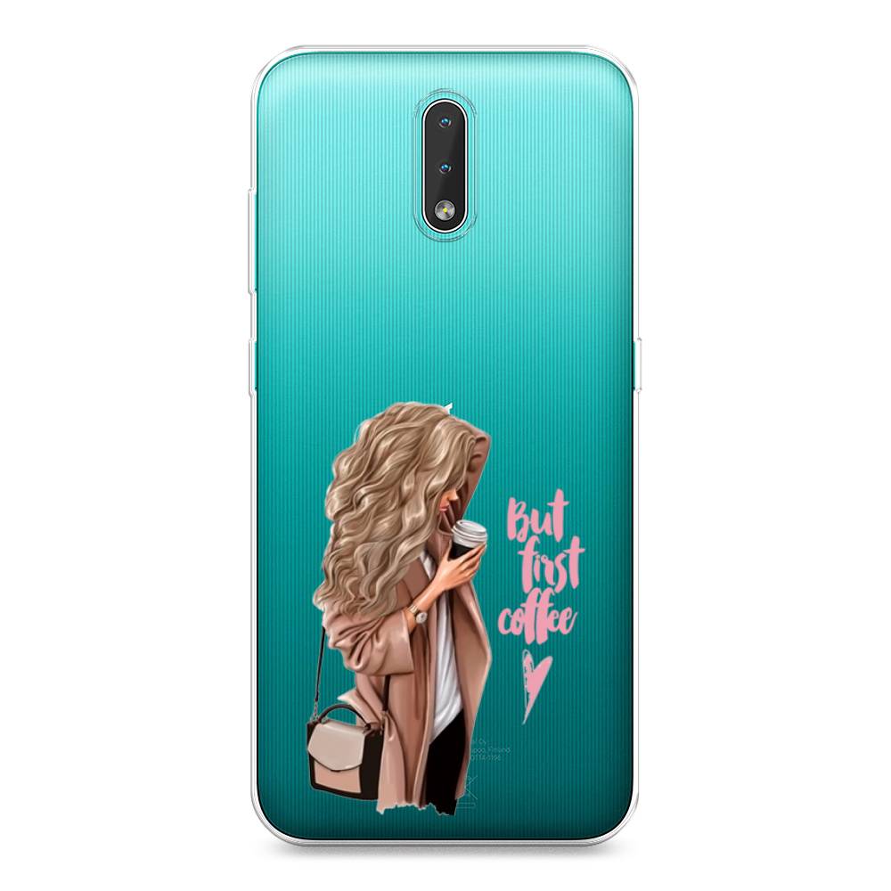 

Чехол Awog "Девушка с кофе" для Nokia 2.3