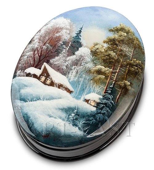 

Шкатулка Морозный январь (ручная работа), AT2153791