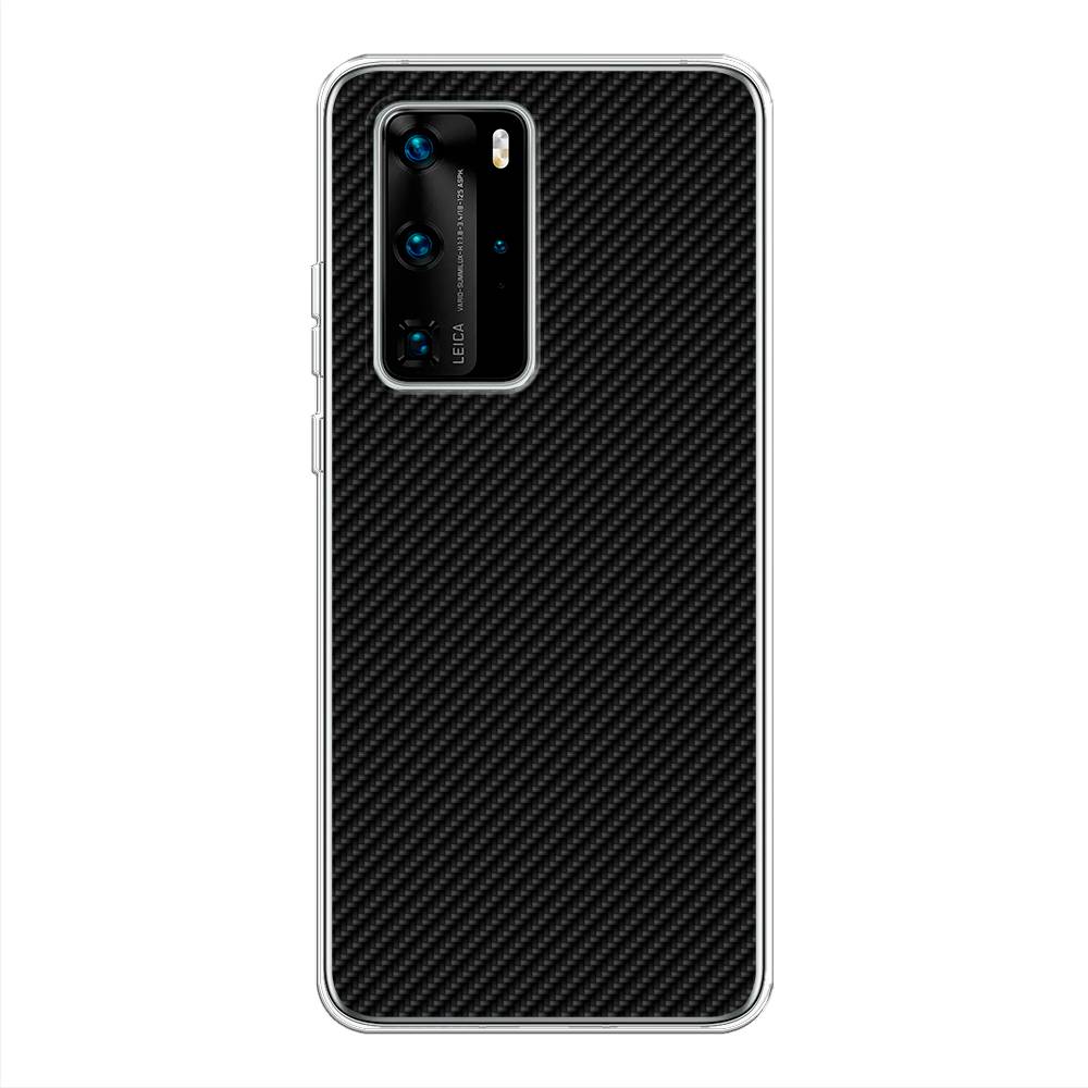 

Чехол Awog "Черный карбон" для Huawei P40 Pro, 610950-3