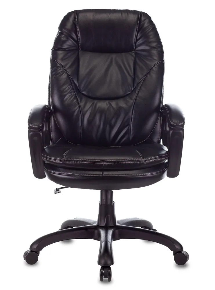 

Кресло руководителя Бюрократ CH-868N Leather Venge Black, Черный, CH-868N
