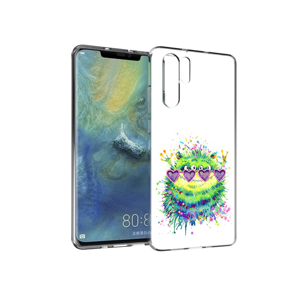 

Чехол MyPads Tocco для Huawei P30 Pro Пушистый персонаж, Прозрачный, Tocco