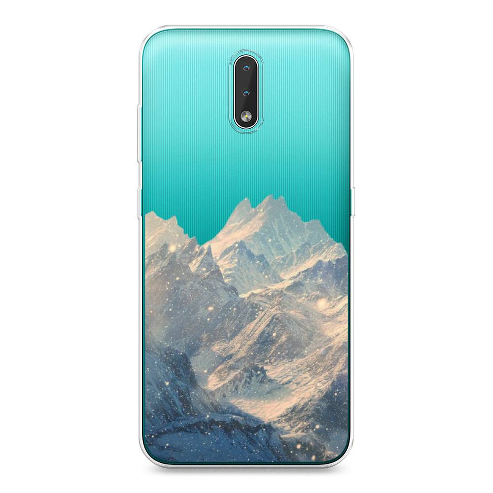 

Чехол Awog на Nokia 2.3 / Нокиа 2.3 "Горы арт 2", Серый, 123250-10
