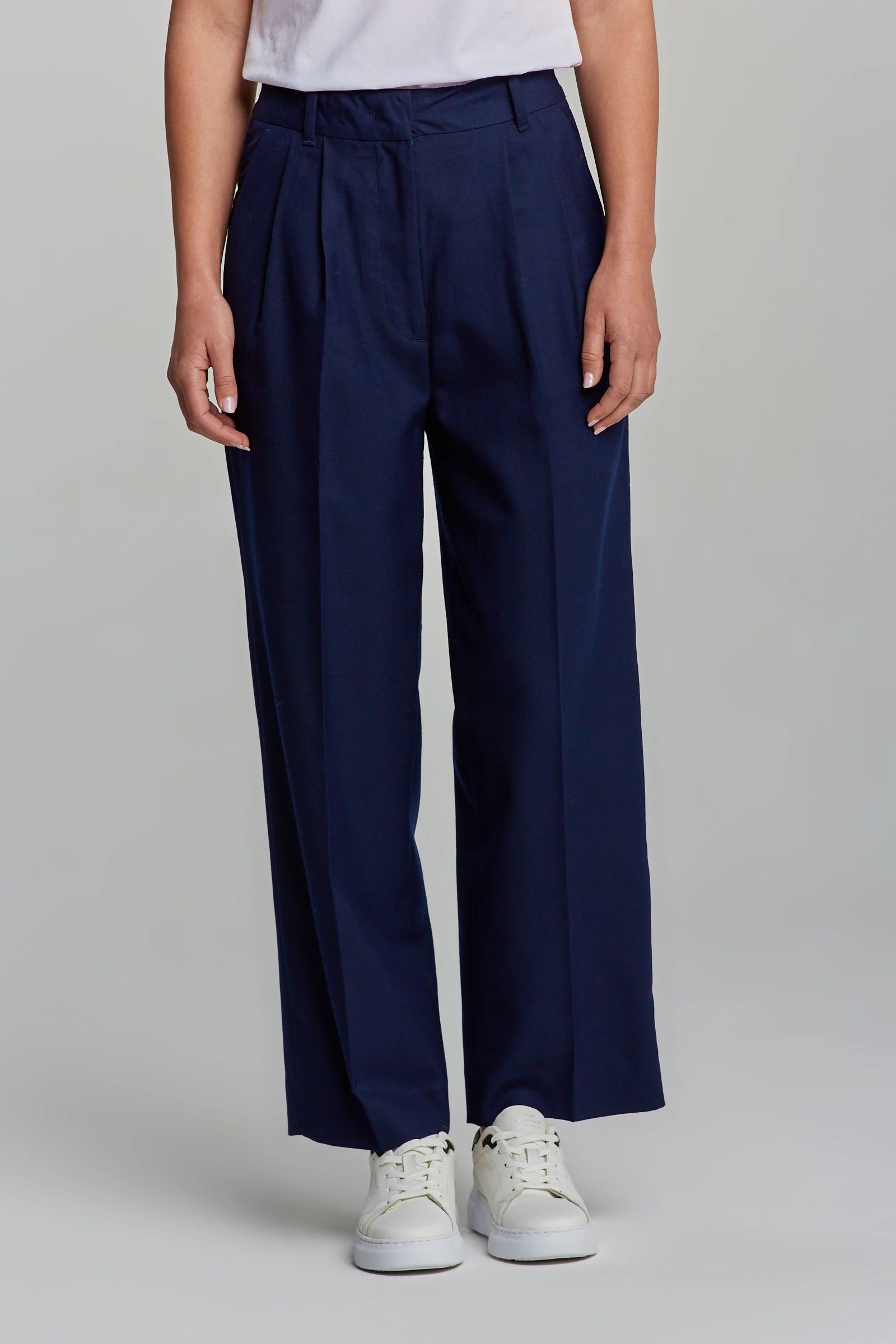 

Брюки женские GANT 4150193 синие 42 EU, Синий, 4150193