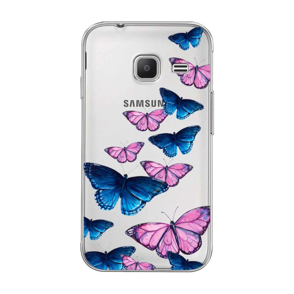 фото Чехол awog "полет бабочек" для samsung galaxy j1 mini 2016