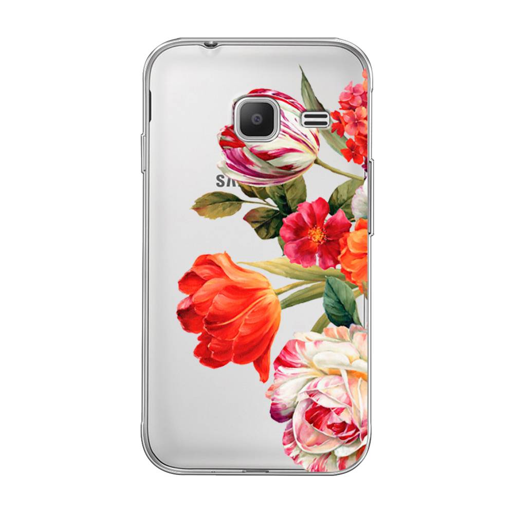 

Чехол Awog на Samsung Galaxy J1 mini 2016 / Самсунг J1 mini 2016 "Весенний букет", 22250-8