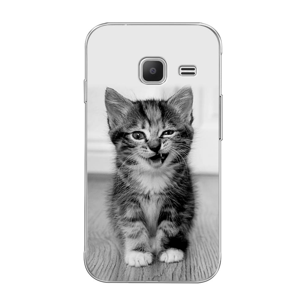 

Чехол Awog на Samsung Galaxy J1 mini 2016 / Самсунг J1 mini 2016 "Подмигивающий котенок", 22250-1