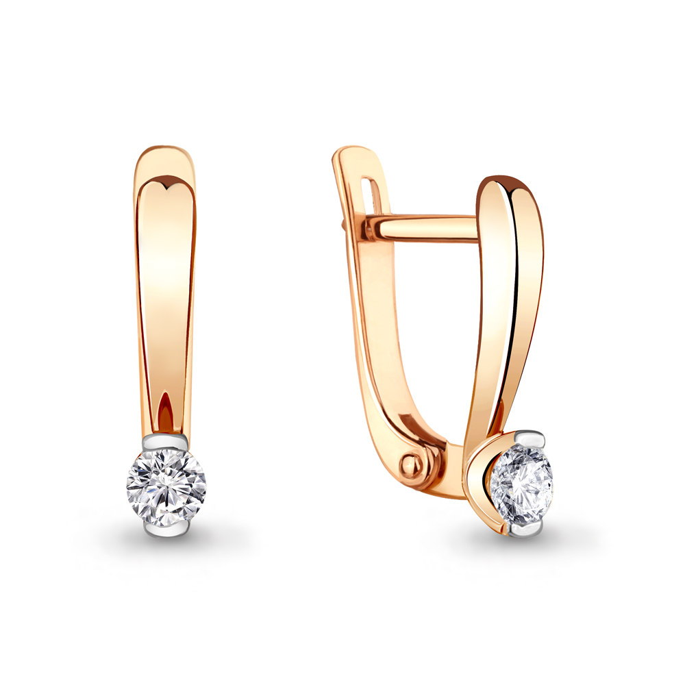 

Серьги из красного золота с бриллиантом Aquamarine Aquamarine 941503к_585_кз, 941503к_585_кз