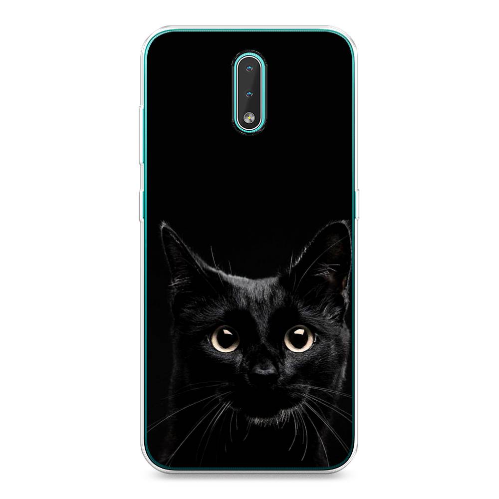 

Чехол Awog на Nokia 2.3 / Нокиа 2.3 "Добрый кот", Черный, 123250-1