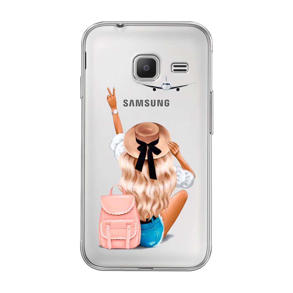 

Чехол Awog на Samsung Galaxy J1 mini 2016 / Самсунг J1 mini 2016 "Автостопом самолетом", 22250-7