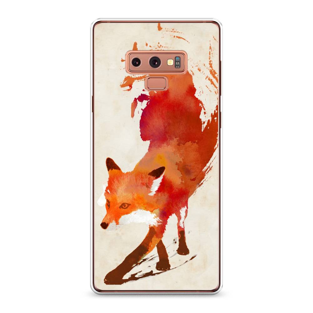 

Чехол Awog на Samsung Galaxy Note 9 "Лиса", Оранжевый, 26350-10