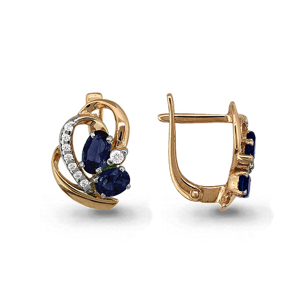 

Серьги из красного золота с бриллиантом Aquamarine Aquamarine 941484Ак_585_кз, 941484Ак_585_кз
