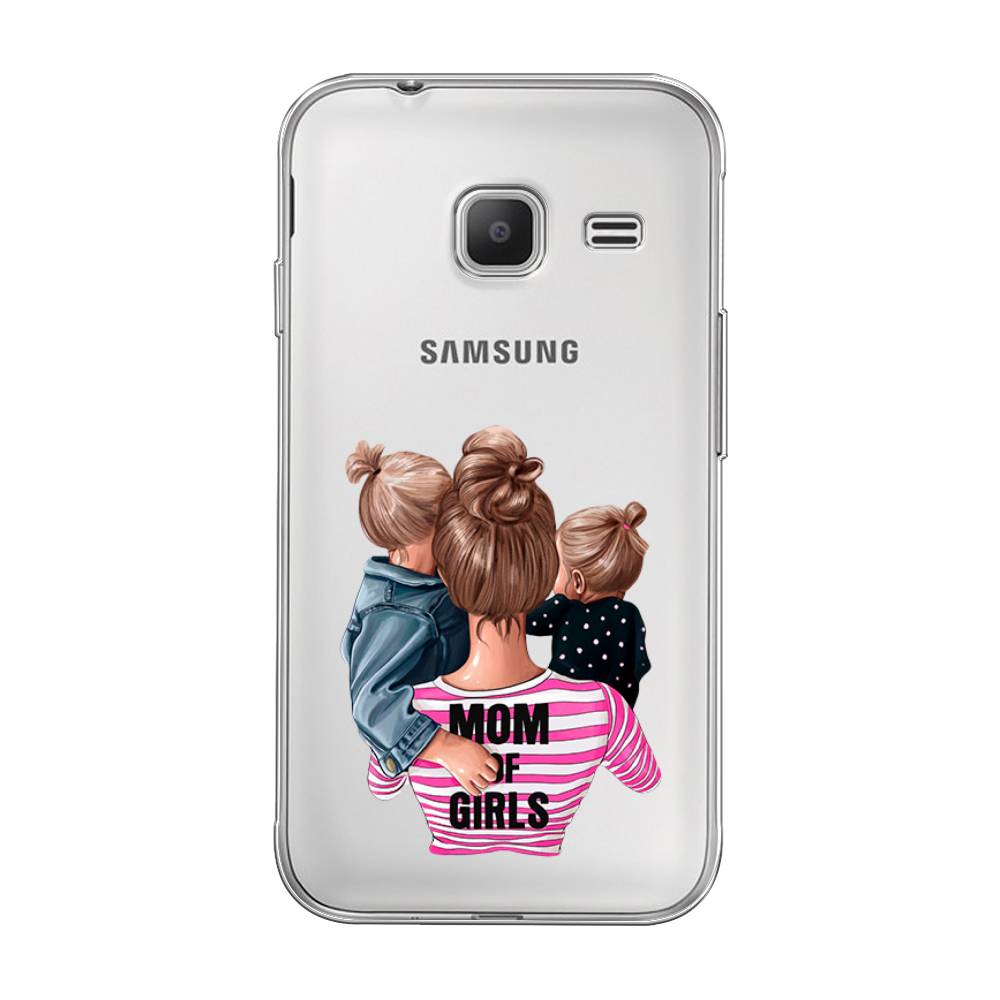 

Чехол Awog на Samsung Galaxy J1 mini 2016 / Самсунг J1 mini 2016 "Mom of Girls", 22250-6