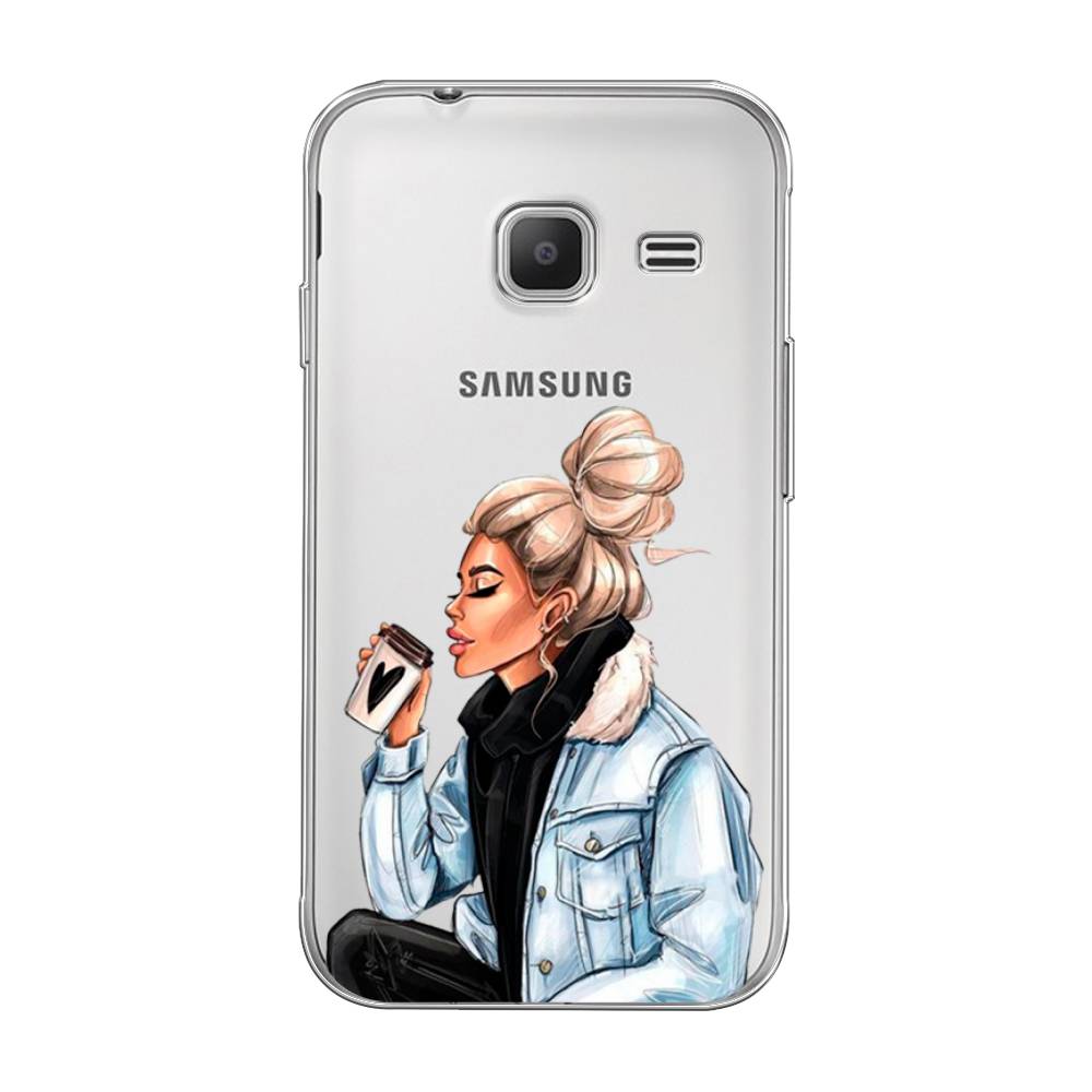 

Чехол Awog на Samsung Galaxy J1 mini 2016 / Самсунг J1 mini 2016 "Cute girl", 22250-7
