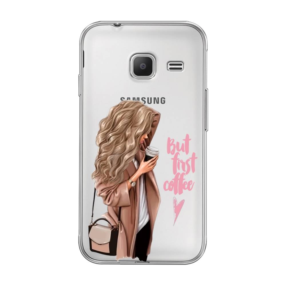 

Чехол Awog "Девушка с кофе" для Samsung Galaxy J1 mini 2016