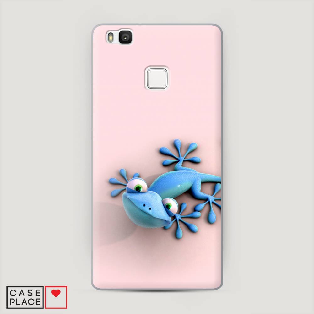 

Чехол Awog "Голубая ящерка" для Huawei P9 lite, 61740-1