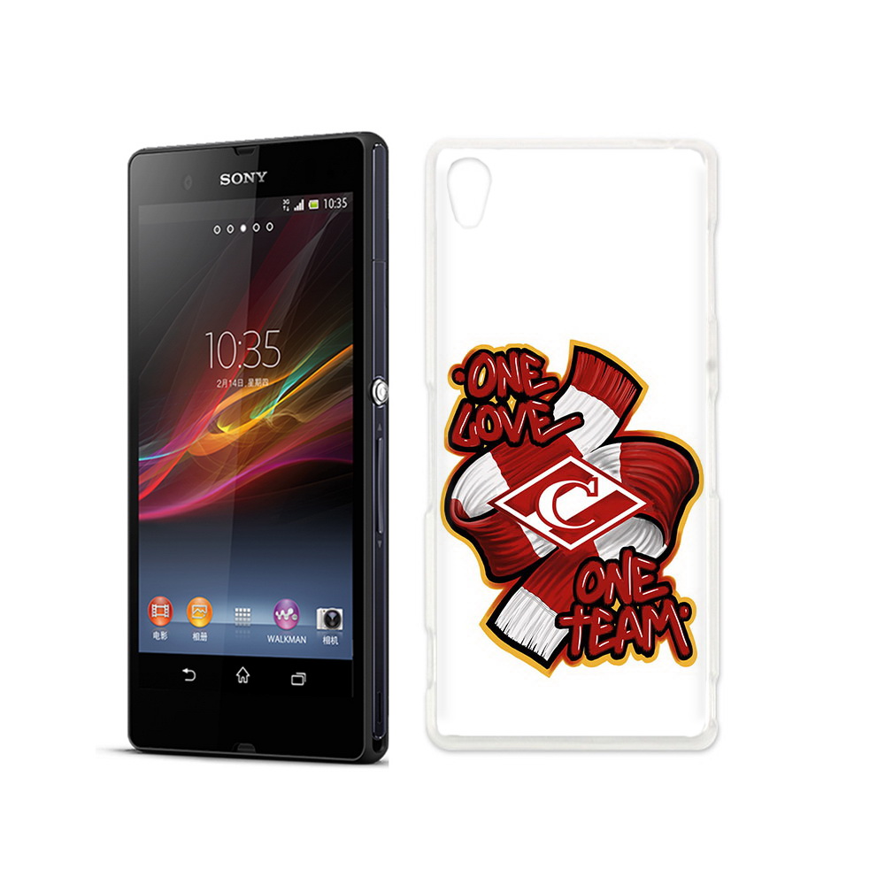 

Чехол MyPads Tocco для Sony Xperia Z Одна любовь-Спартак, Прозрачный, Tocco