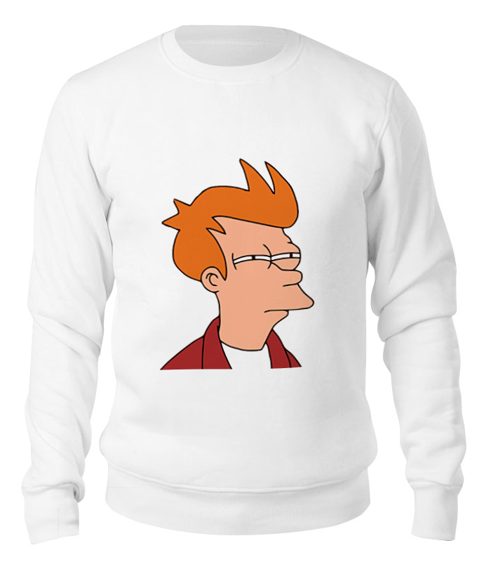 

Свитшот унисекс Printio Futurama белый XS, Futurama
