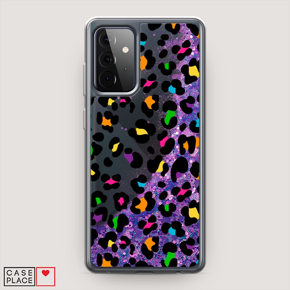 

Чехол Awog на Samsung Galaxy A72 / Самсунг A72 "Яркий леопард", Разноцветный, 2101992-1