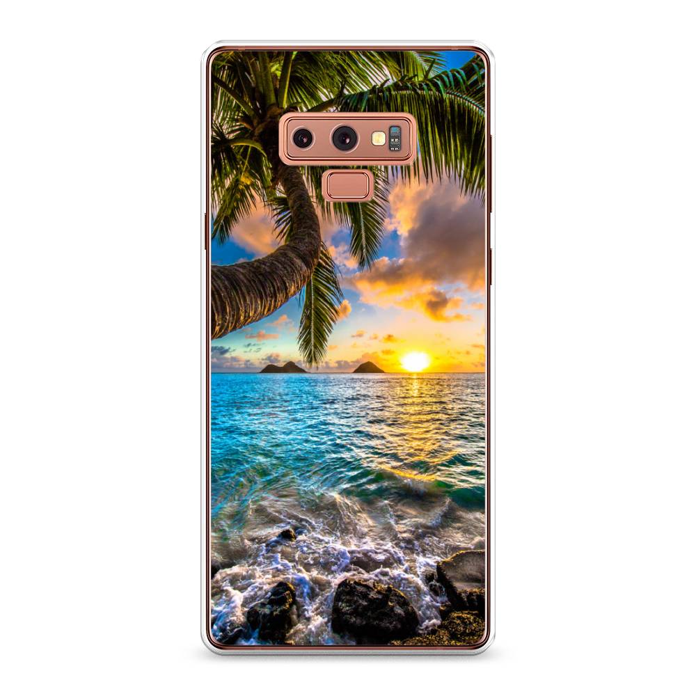 

Чехол Awog на Samsung Galaxy Note 9 "Восход 5", Голубой;желтый;зеленый, 26350-4
