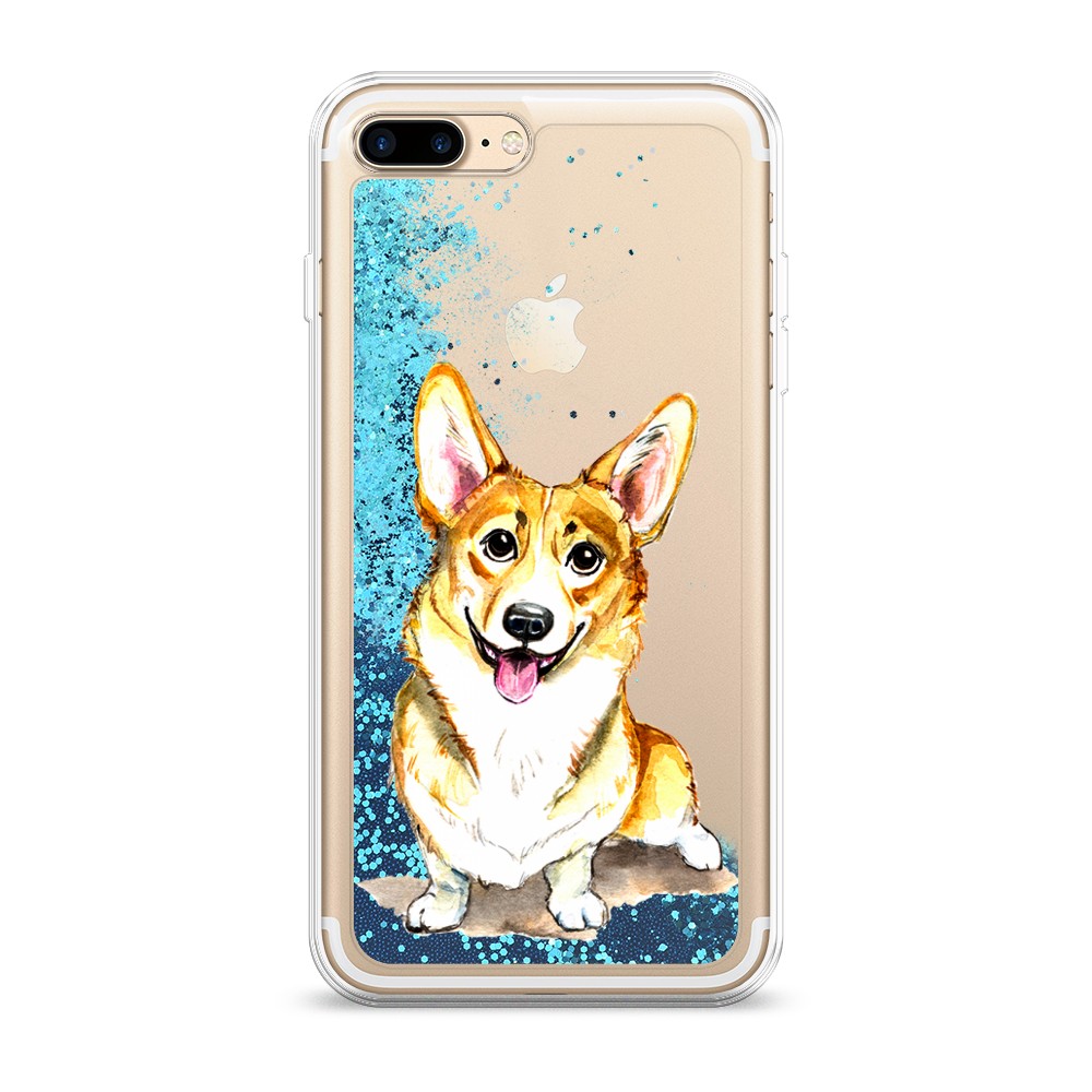 

Чехол Awog на Apple iPhone 7 Plus / Айфон 7 Plus "Малыш корги", Разноцветный, 10793-1