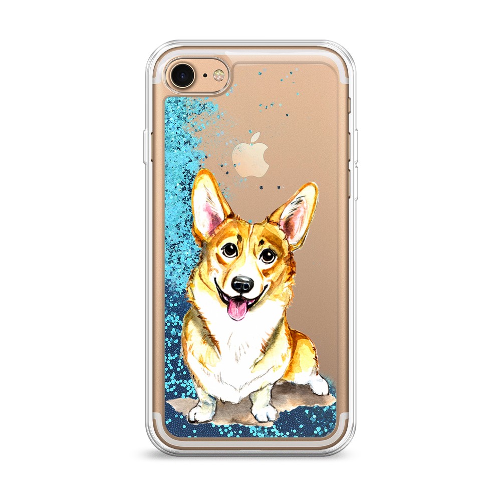 

Чехол Awog на Apple iPhone 7 / Айфон 7 "Малыш корги", Разноцветный, 10693-1