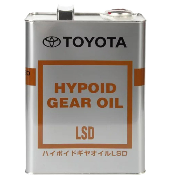 фото Масло трансмиссионное hypoid gear oil lsd 85w-90, 1л toyota