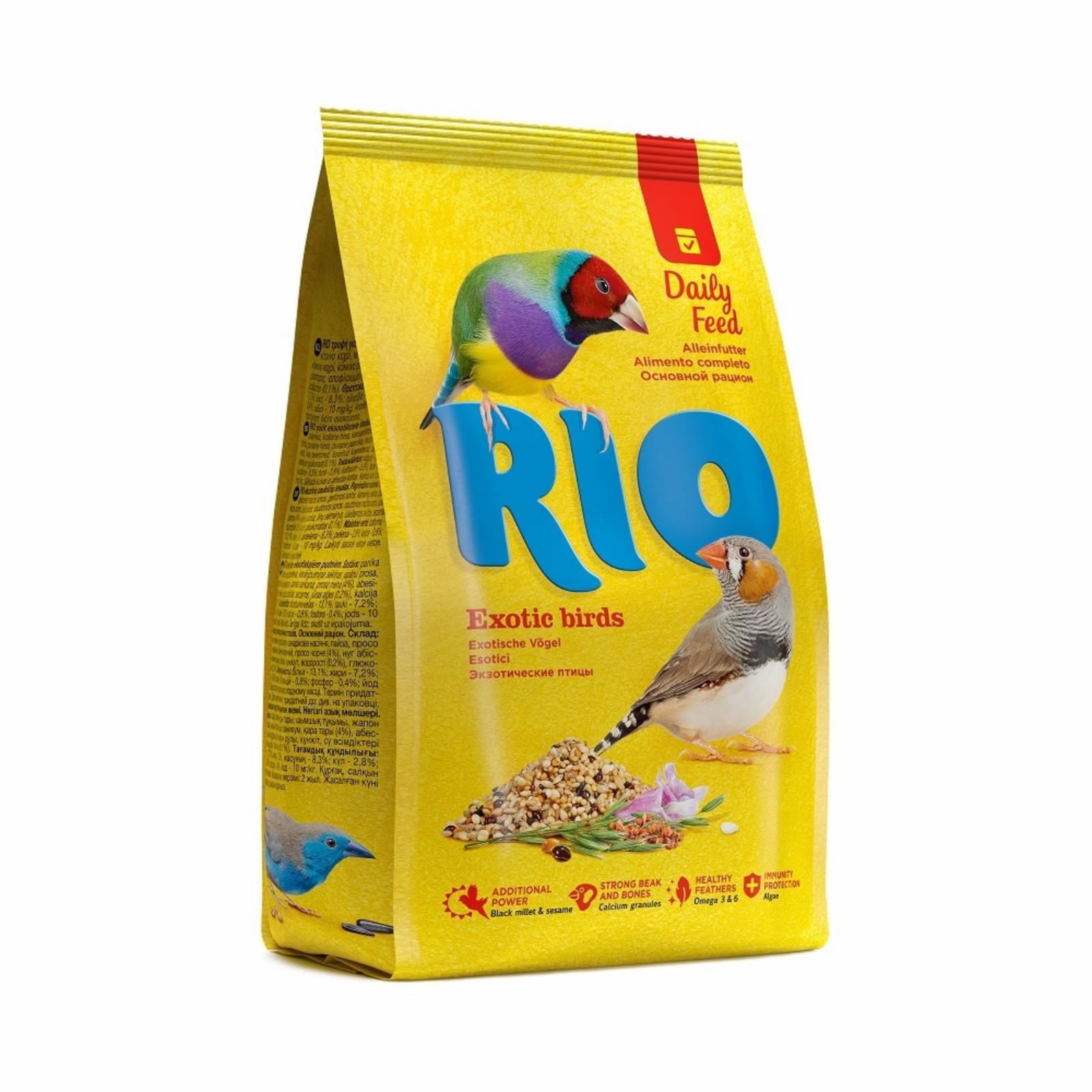 

Корм для экзотических птиц RIO, 2шт по 500 г, 63587123