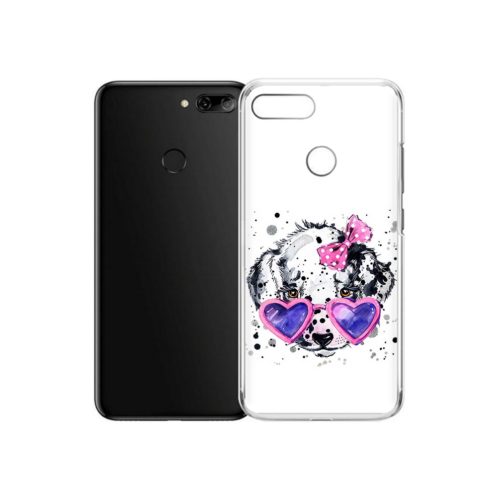 

Чехол MyPads Tocco для Alcatel 1S долматинец в очках (PT227137.662.337), Прозрачный, Tocco