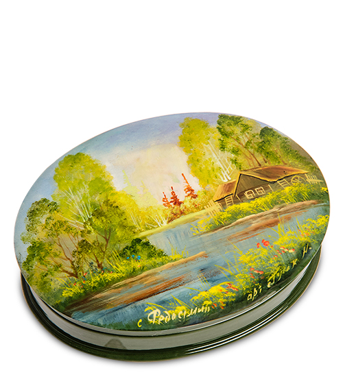 

Шкатулка Летний домик у реки (ручная работа), AT2169982
