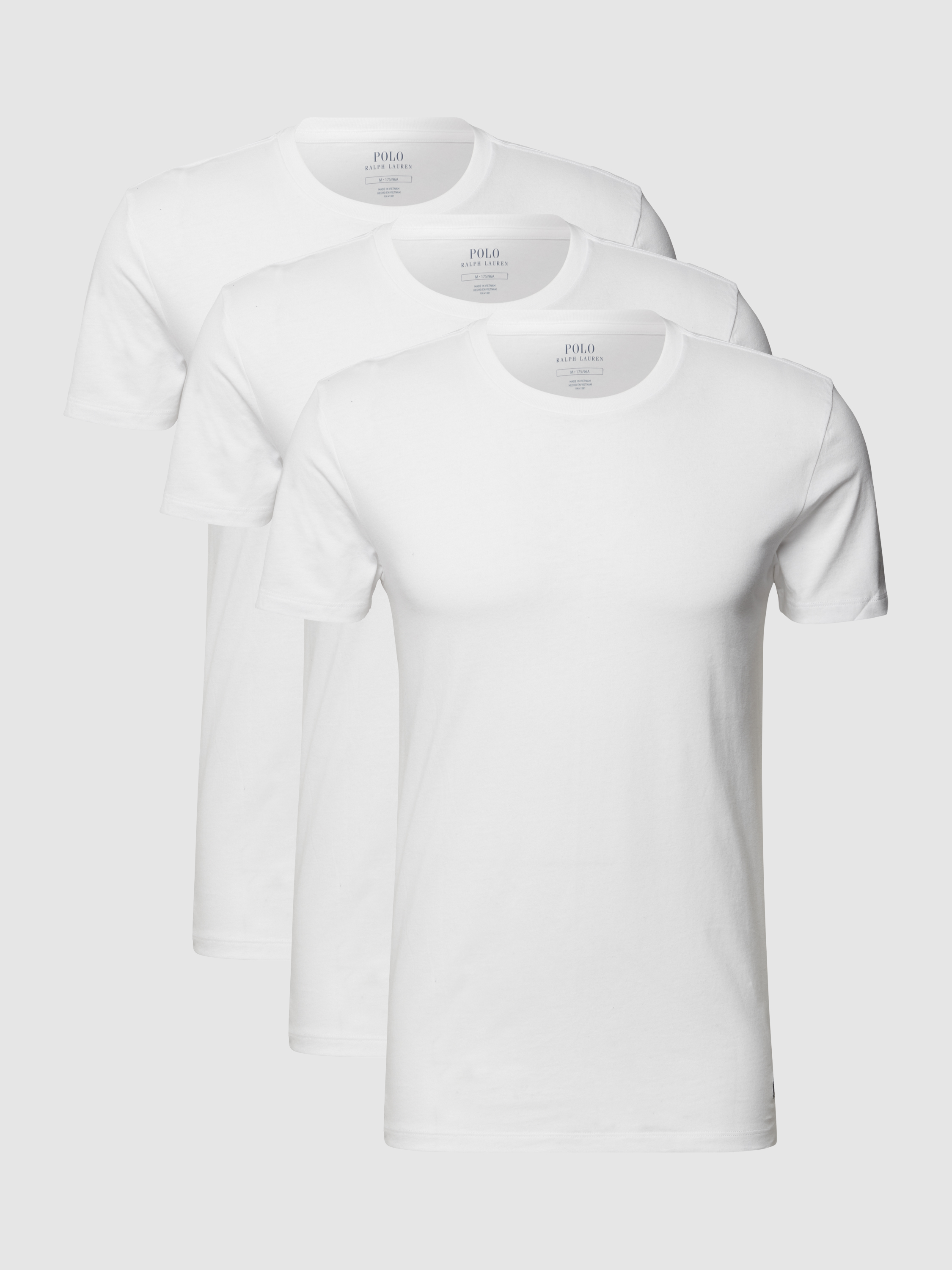 

Комплект футболок мужских Polo Ralph Lauren 1503809 белых XL (доставка из-за рубежа), Белый, 1503809