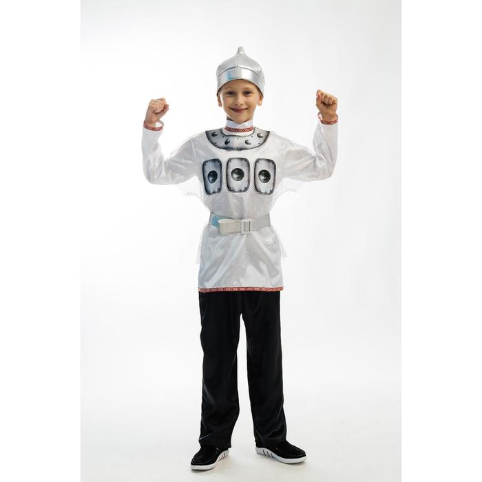 

Карнавальный костюм «Богатырь», 5-7 лет, р. 30, рост 122 см, Богатырь