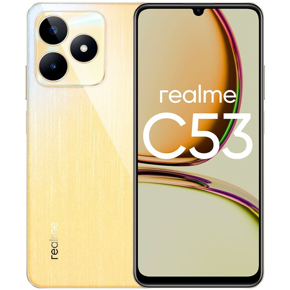 Смартфон Realme C53 6/128 ГБ золотой