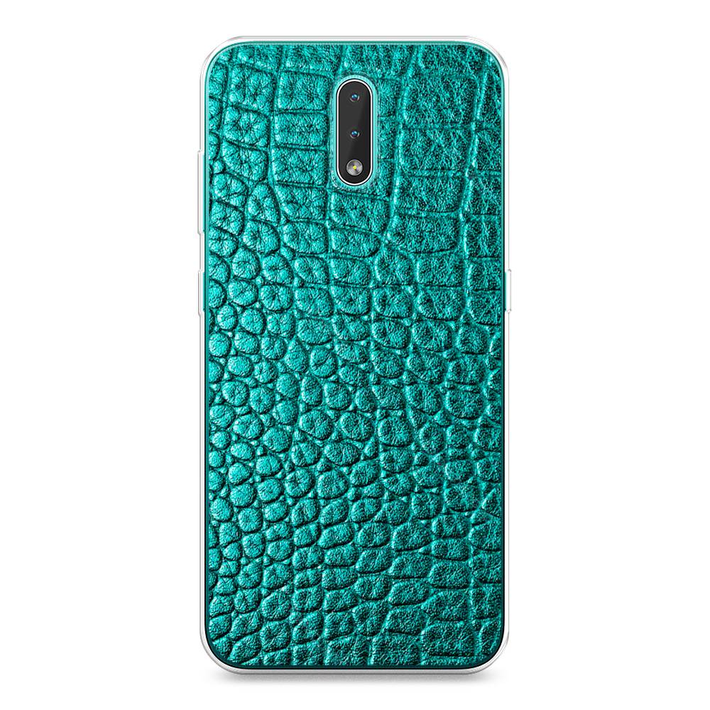 

Чехол Awog на Nokia 2.3 / Нокиа 2.3 "Бирюзовая змея", 123250-3