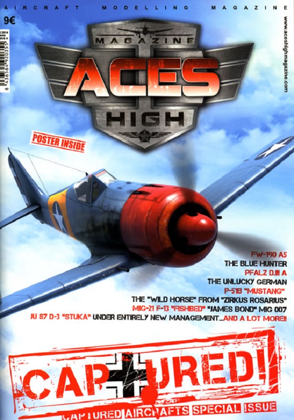 

AK2914 AK Interactive Книга на английском языке "ACES HIGH MAGAZINE ISSUE 08 CAPTURED!", AK2914