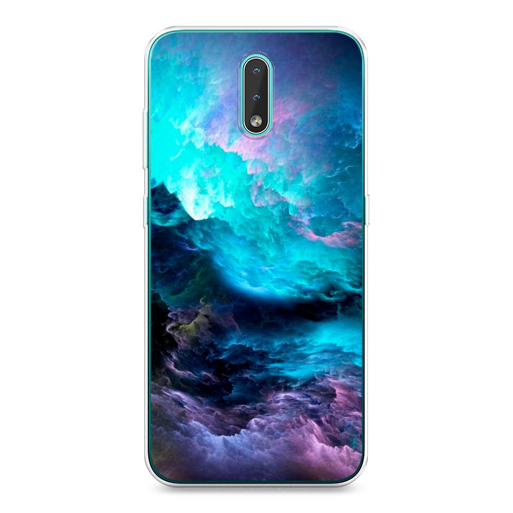 

Чехол Awog на Nokia 2.3 / Нокиа 2.3 "Бирюзовое небо", Фиолетовый;черный, 123250-4