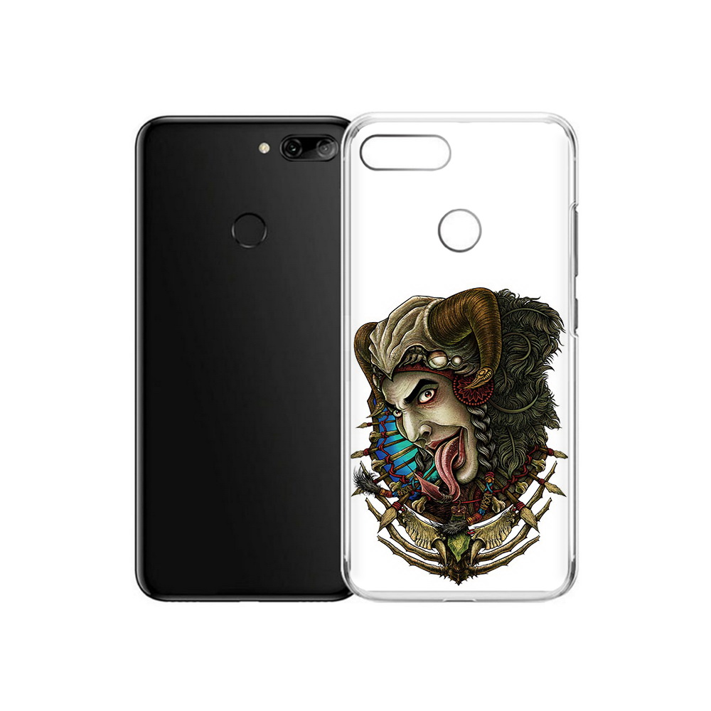

Чехол MyPads Tocco для Alcatel 1S длинный язык (PT227137.662.330), Прозрачный, Tocco