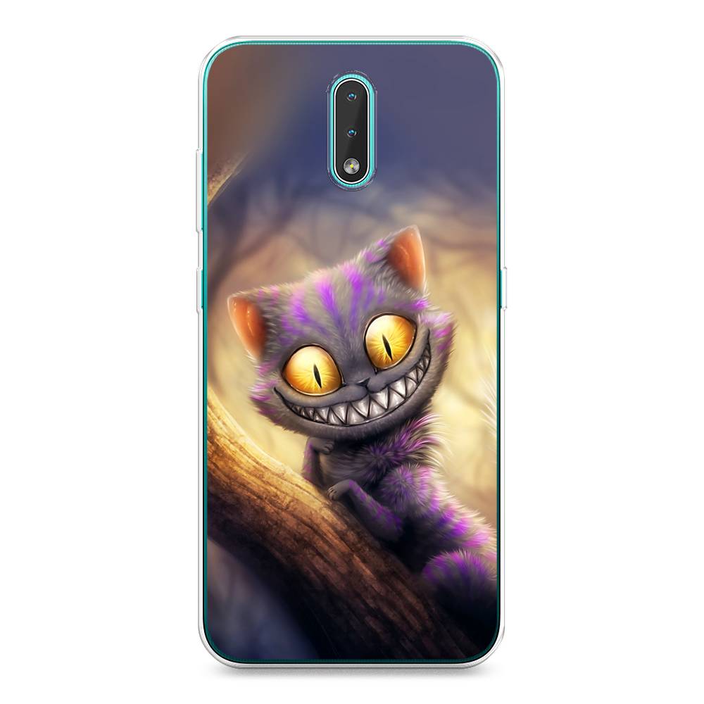 

Чехол Awog на Nokia 2.3 / Нокиа 2.3 "Cheshire Cat", Фиолетовый;желтый, 123250-1
