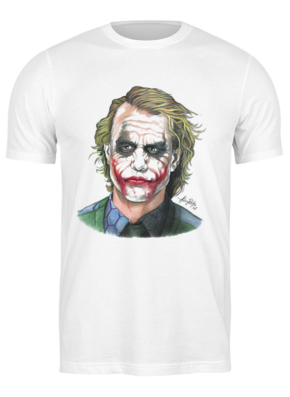 

Футболка мужская Printio Dark knight белая L, Dark knight