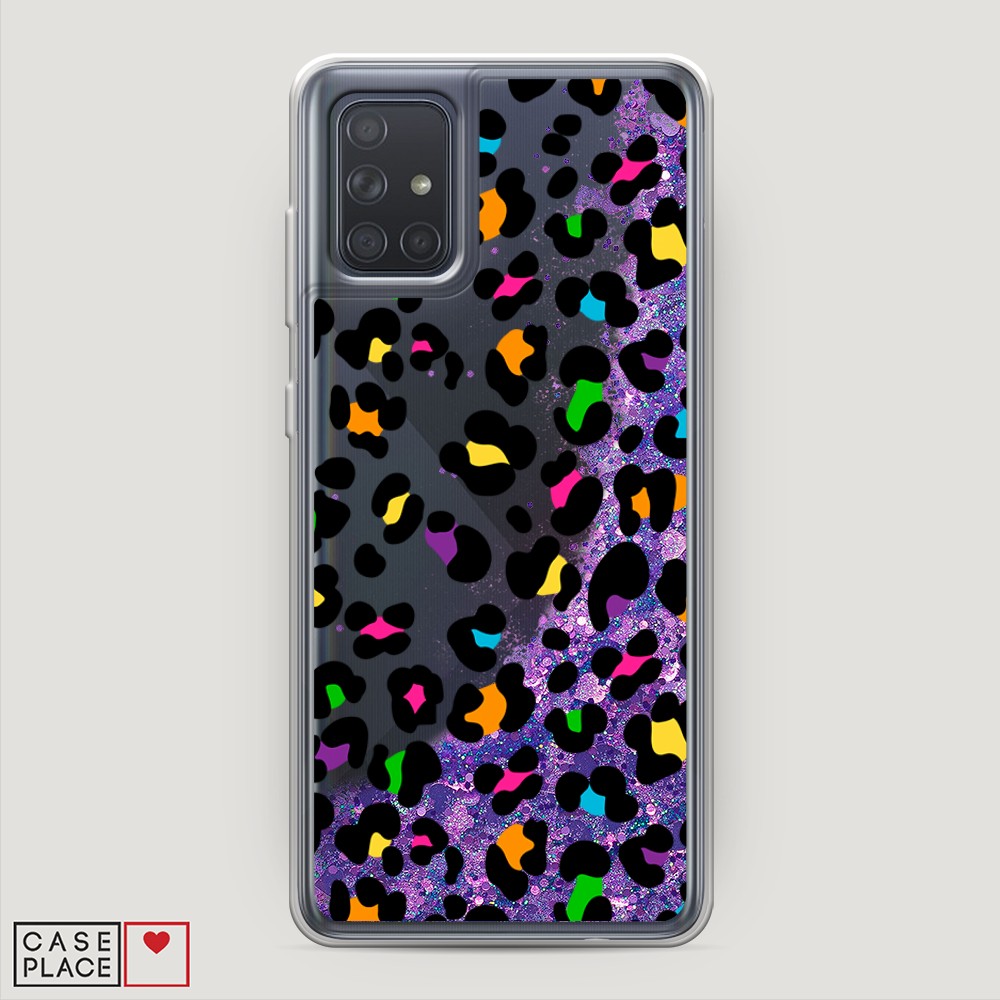 

Чехол Awog на Samsung Galaxy A71 4G "Яркий леопард", Разноцветный, 29092-1
