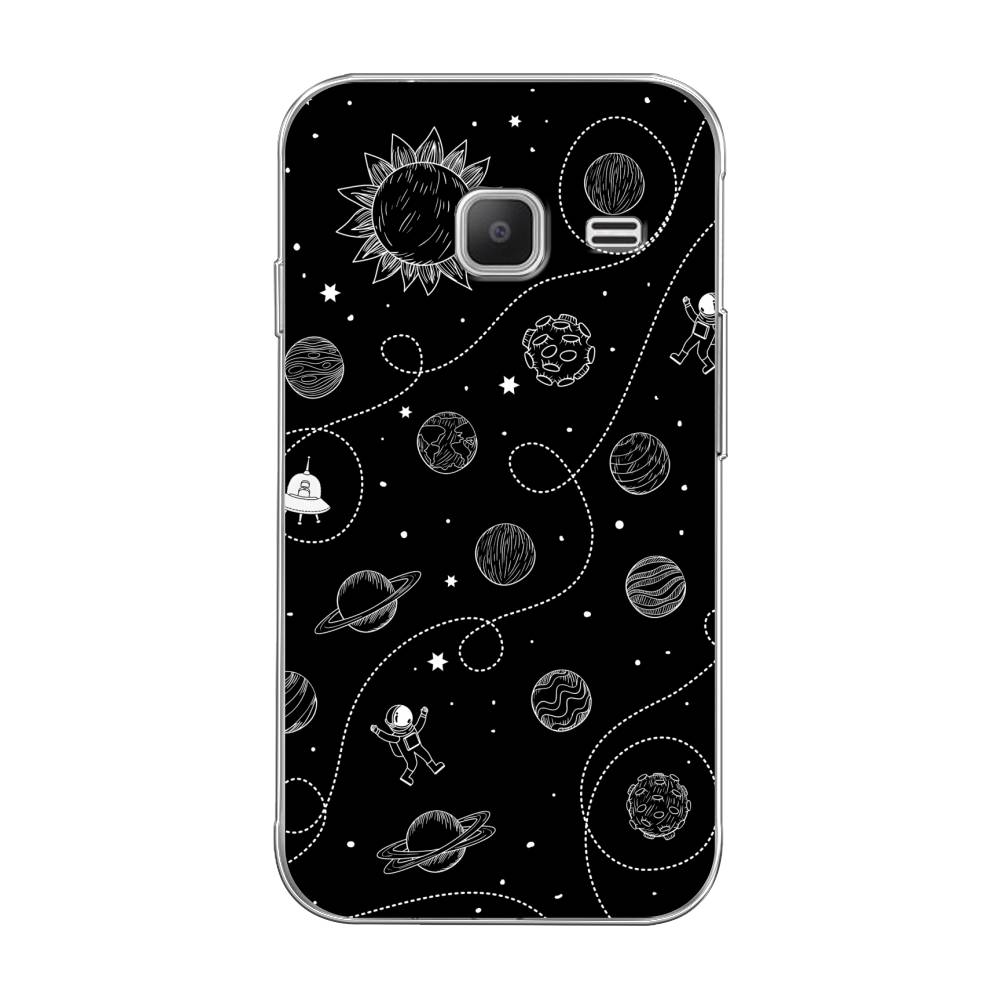 

Чехол Awog на Samsung Galaxy J1 mini 2016 / Самсунг J1 mini 2016 "В невесомости", 22250-4