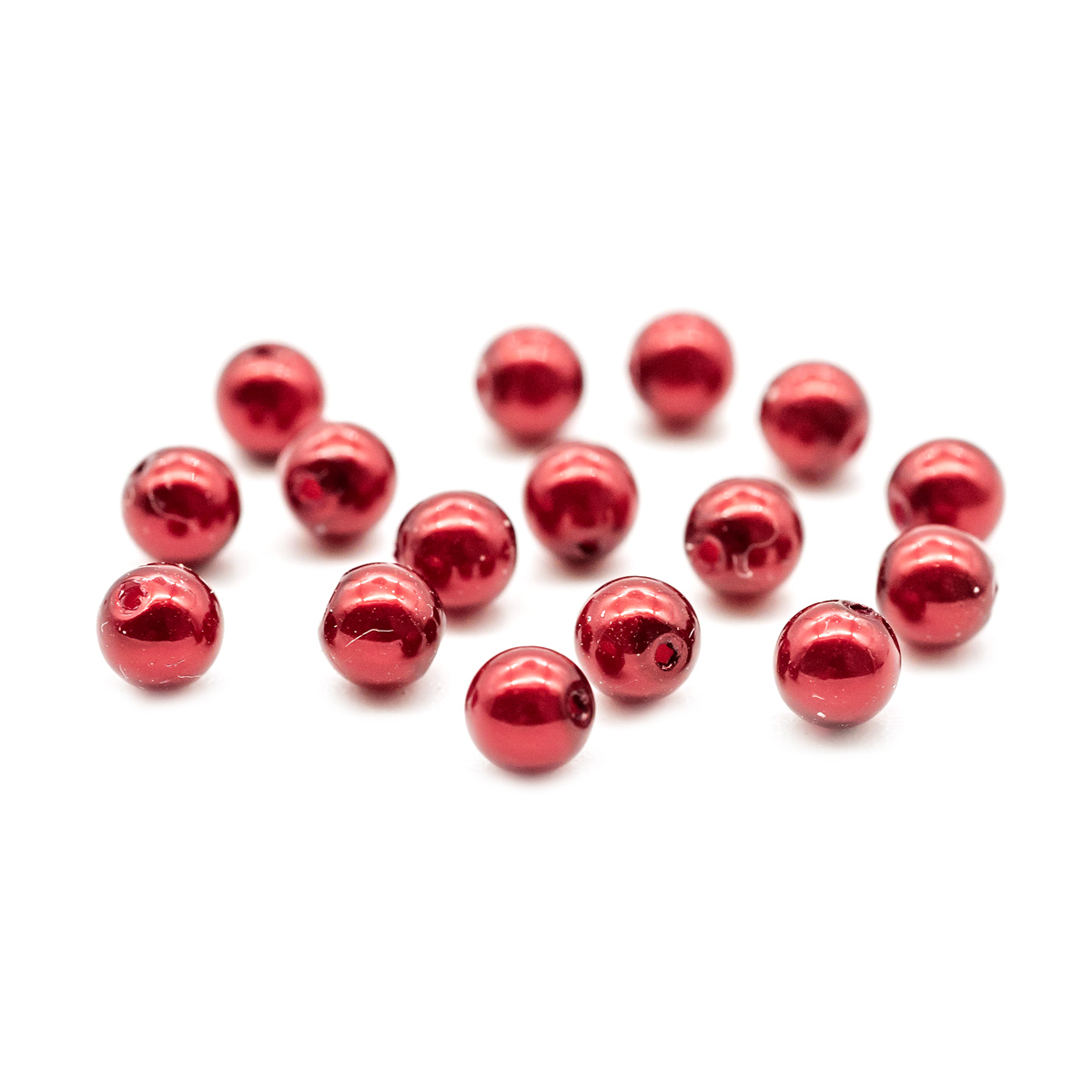 

131-10-011 Хрустальный жемчуг Red 4мм. 50 шт. Preciosa