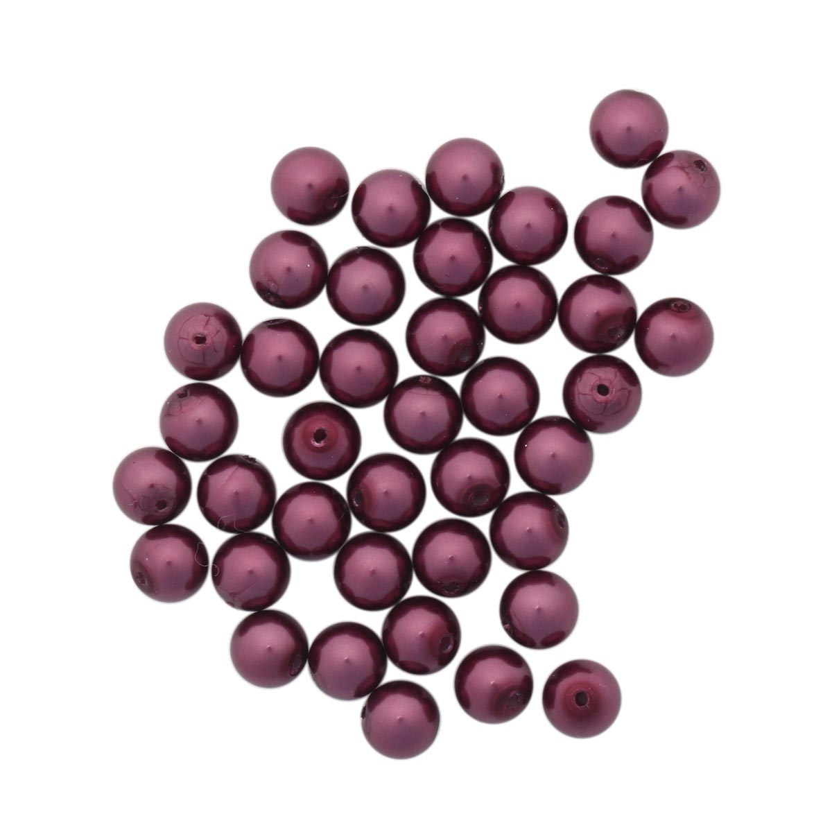 

131-10-011 Хрустальный жемчуг Light Burgundy 6мм. 40 шт. Preciosa