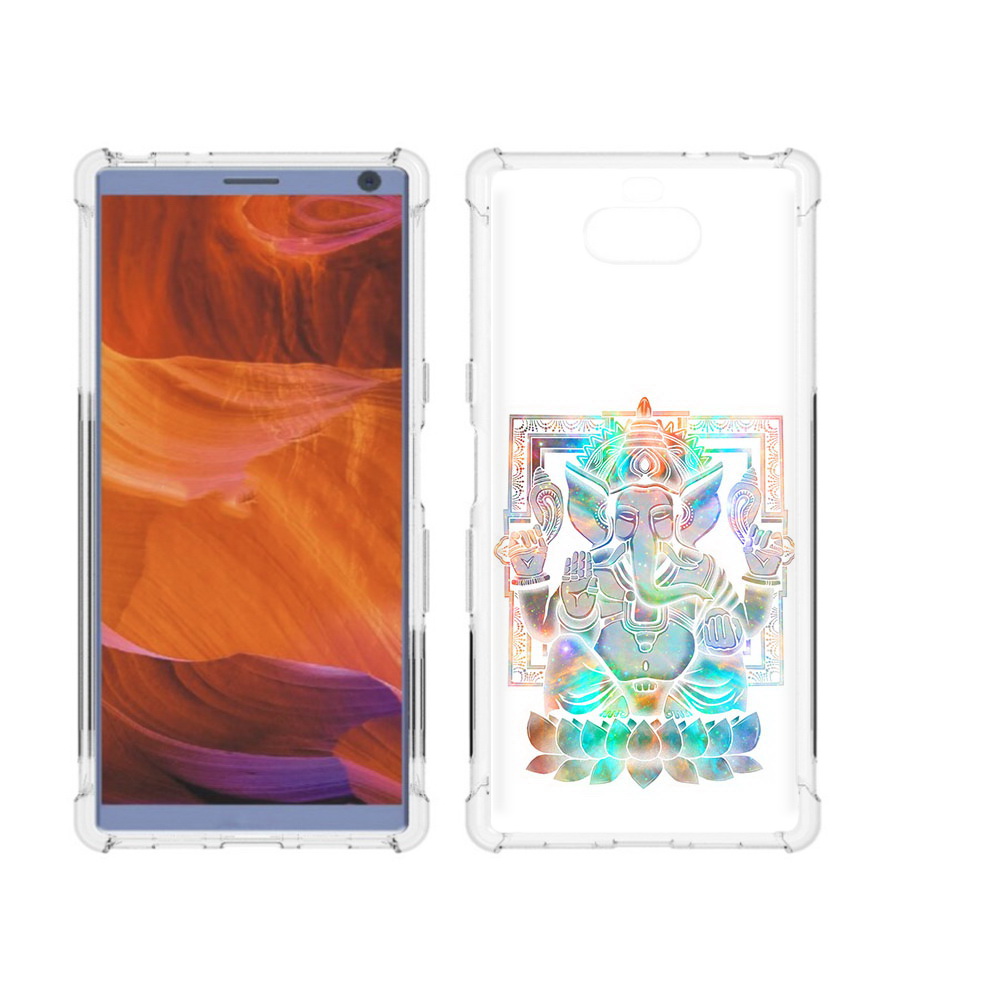 

Чехол MyPads Tocco для Sony Xperia 10 Plus умный слон, Прозрачный, Tocco