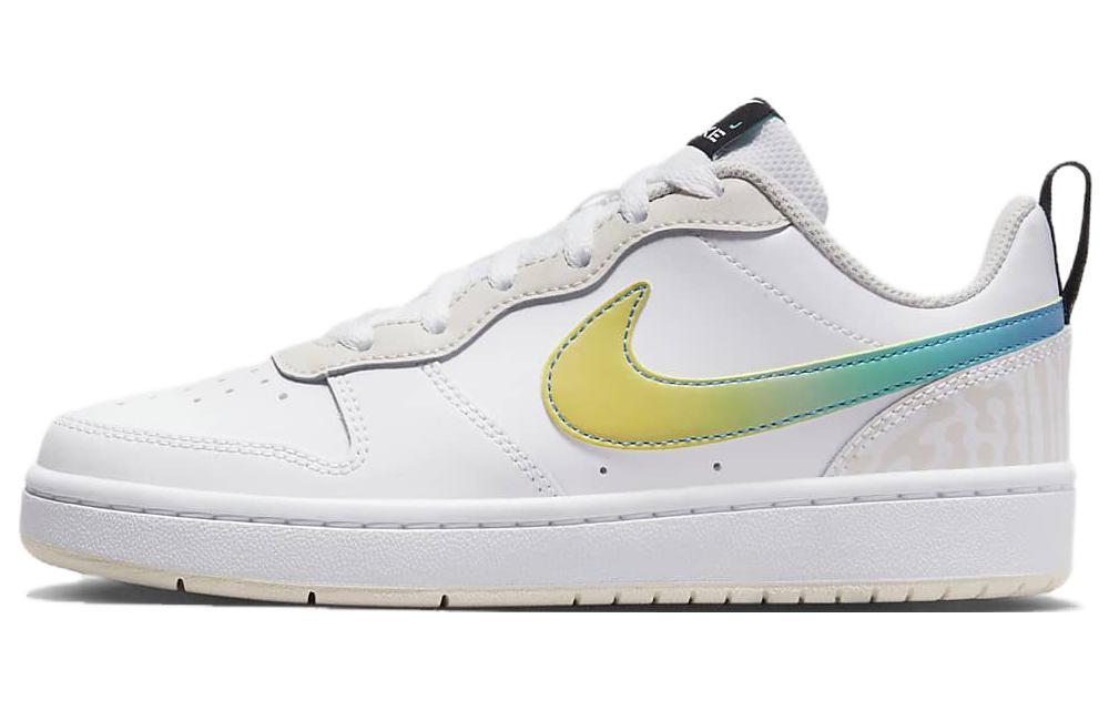 

Кеды унисекс Nike Court Borough Low 2 GS белые 40 EU, Белый, Court Borough Low 2 GS