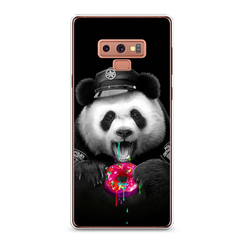 фото Чехол awog "панда police" для samsung galaxy note 9