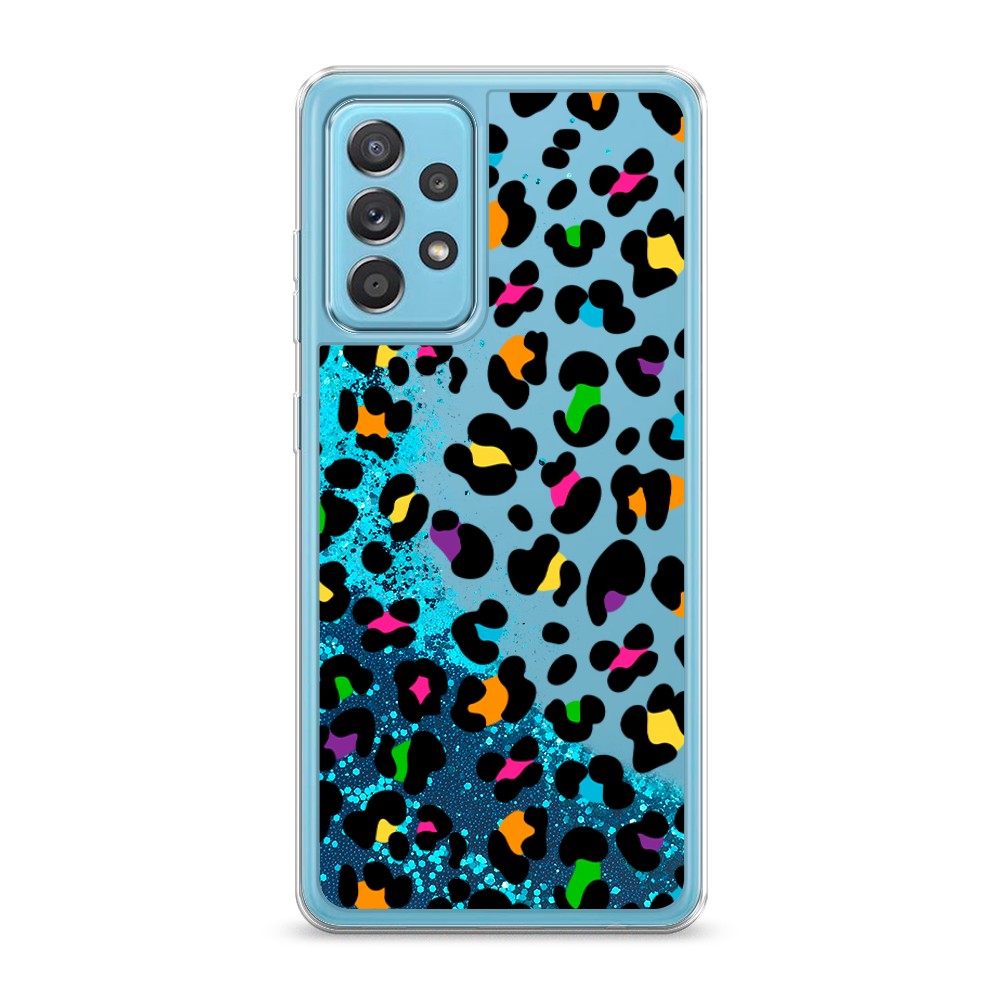 

Жидкий чехол с блестками "Яркий леопард" на Samsung Galaxy A52s, 2106593-1