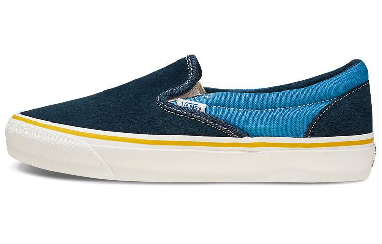 

Слипоны унисекс Vans Vault OG Slip-On Lx синие 38 EU, Синий, Vault OG Slip-On Lx