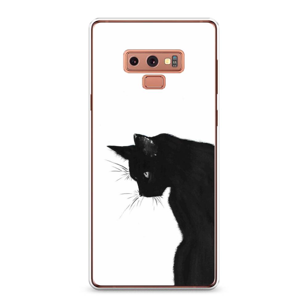 

Чехол Awog на Samsung Galaxy Note 9 "Black cat", Черный;белый, 26350-1